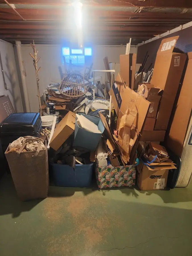 Roll-off dumpster container at job site for Yard Waste Dumpster Rental in Donaldsonville